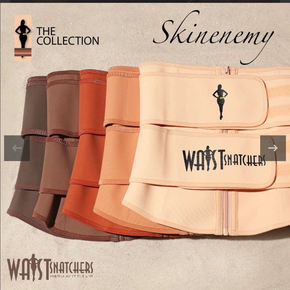 Waist Snatchers Skinenemy Collection . Waist trainer . Sahara Size Extra Small.